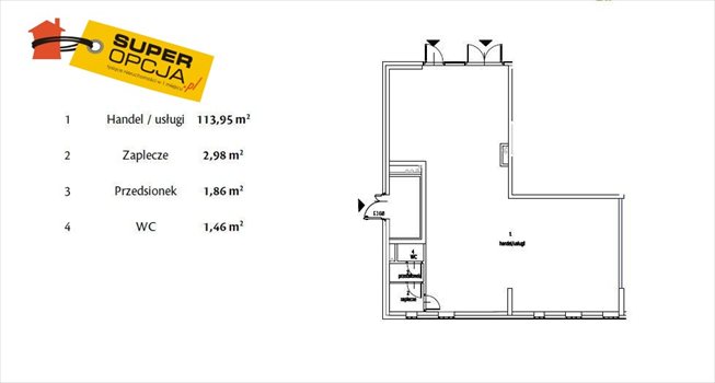 Lokal użytkowy na wynajem Kraków, Prądnik Biały 120m2 Foto 2