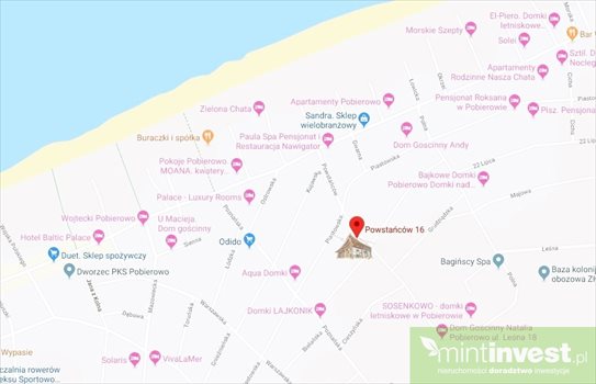 Mieszkanie trzypokojowe na sprzedaż Pobierowo, Powstańców 43m2 Foto 10