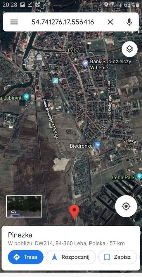 Działka rolna na sprzedaż Łeba 11 000m2 Foto 1