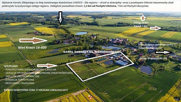 Lokal użytkowy na sprzedaż Krasin 2 312m2 Foto 3