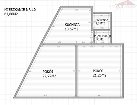 Mieszkanie dwupokojowe na sprzedaż Przemyśl, Tadeusza Rejtana 62m2 Foto 2