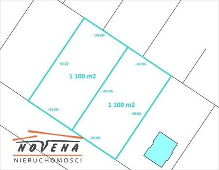 Działka budowlana na sprzedaż Wały, Wały, przy Brzegu Dolnym. Jedyne takie działki budowlane !!! 1 100m2 Foto 1