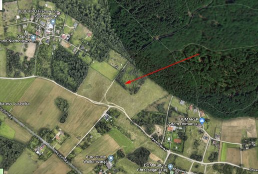 Działka budowlana na sprzedaż Gdynia, CHWARZNO WICZLINO, WICZLIŃSKA 1 244m2 Foto 1
