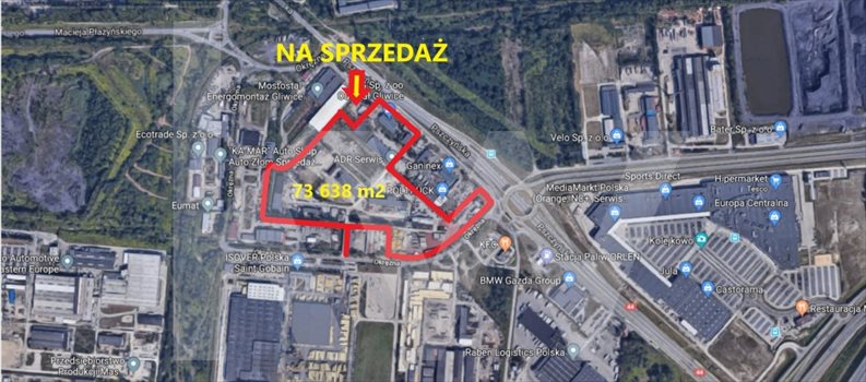 Lokal użytkowy na sprzedaż Gliwice, Pszczyńska 73 638m2 Foto 1