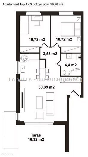 Mieszkanie czteropokojowe na sprzedaż Święciechowa 60m2 Foto 5