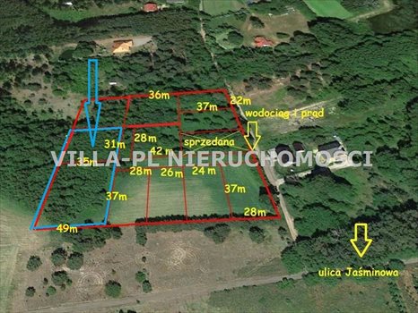 Działka budowlana na sprzedaż Brużyczka Mała, Jaśminowa 2 500m2 Foto 2