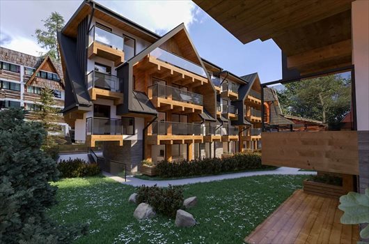 Mieszkanie dwupokojowe na sprzedaż Zakopane, Heleny Modrzejewskiej 55m2 Foto 2