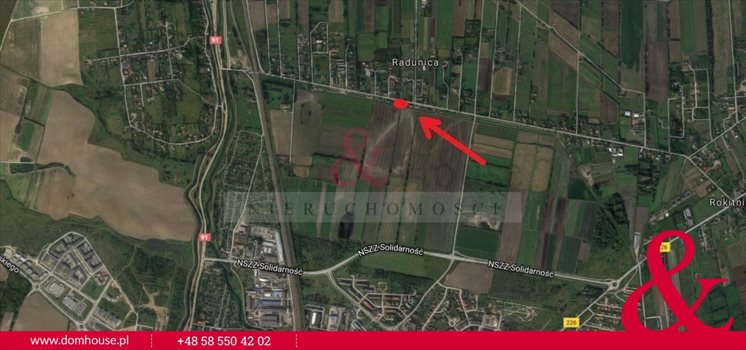 Działka budowlana na sprzedaż Pruszcz Gdański, Podmiejska 1 518m2 Foto 1