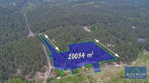 Działka rekreacyjna na sprzedaż Zaborze, Rzeczna 20 034m2 Foto 2