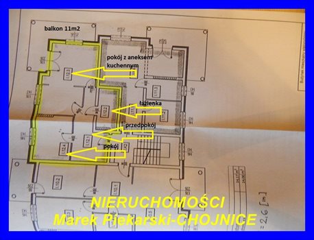 Mieszkanie dwupokojowe na sprzedaż Chojnice, Osiedle Pogodne, Modra 11 54m2 Foto 7
