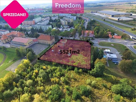 Działka inwestycyjna na sprzedaż Barczewo, Wojska Polskiego 5 521m2 Foto 1