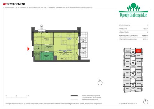 Mieszkanie trzypokojowe na sprzedaż Wrocław, Krzyki, Hallera 50m2 Foto 6