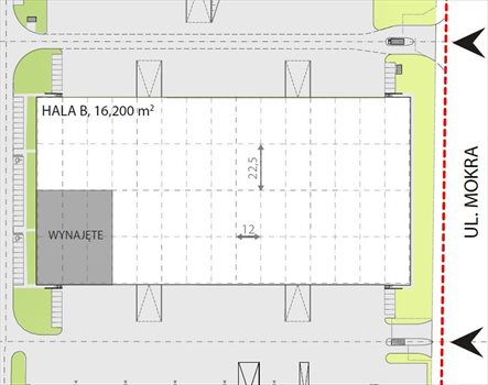Lokal użytkowy na wynajem Bydgoszcz, ul. Mokra 14 280m2 Foto 1