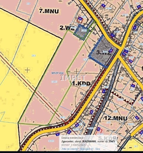 Działka budowlana na sprzedaż Jerzmanki 1 050m2 Foto 11