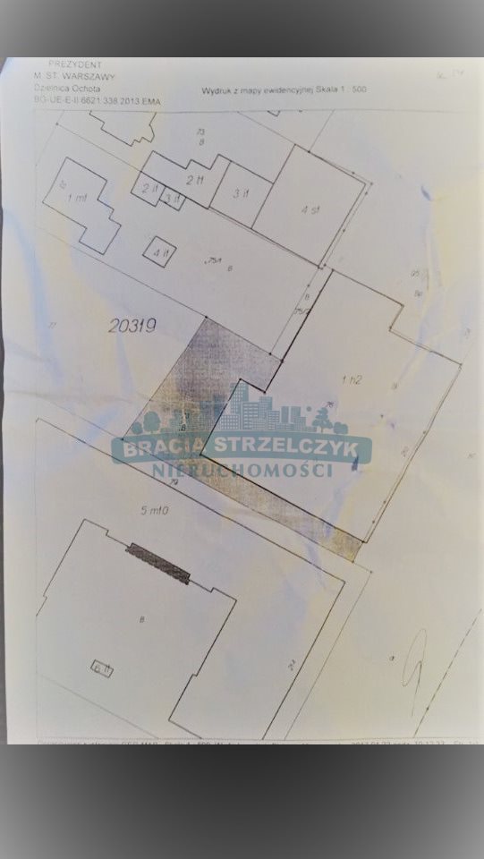 Działka budowlana na sprzedaż Warszawa, Ochota 650m2 Foto 7