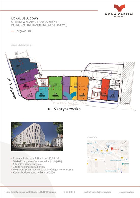 Lokal użytkowy na wynajem Warszawa, Praga-Południe, Targowa 66m2 Foto 5