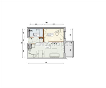 Mieszkanie dwupokojowe na sprzedaż Wrocław, Krzyki 36m2 Foto 2