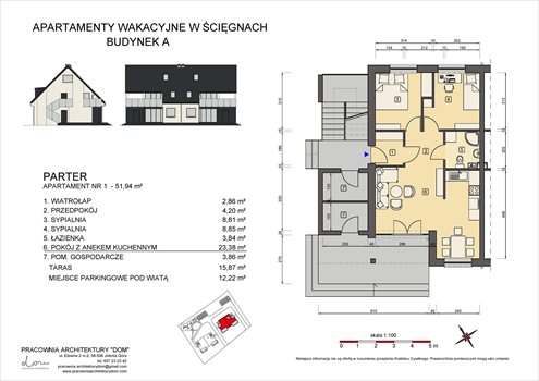 Mieszkanie trzypokojowe na sprzedaż Jelenia Góra 56m2 Foto 8