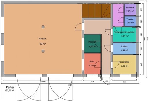 Lokal użytkowy na sprzedaż Będzin, Grodziec, Marcelego Nowotki 300m2 Foto 3