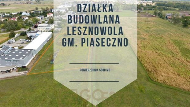 Działka budowlana na sprzedaż Lesznowola, Słoneczna 5 600m2 Foto 1