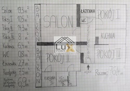 Mieszkanie czteropokojowe na sprzedaż Dawidy, Echa Leśne 76m2 Foto 7