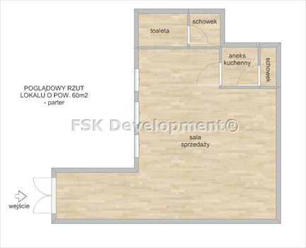 Lokal użytkowy na wynajem Chorzów, Centrum 60m2 Foto 3