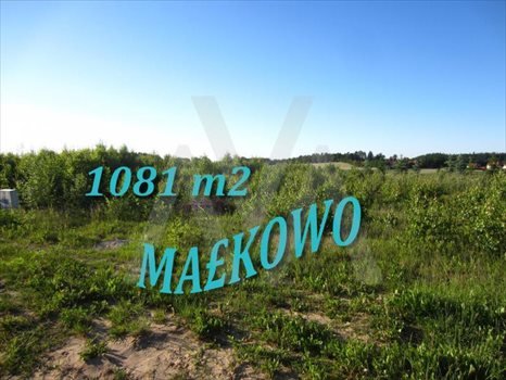 Działka budowlana na sprzedaż Małkowo, xxx 1 081m2 Foto 5