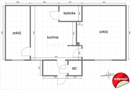 Mieszkanie dwupokojowe na sprzedaż Kraków, Bieżanów-Prokocim, Bieżanów, Bieżanowska 62m2 Foto 3