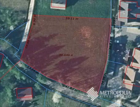 Działka budowlana na sprzedaż Mogilany 3 400m2 Foto 3