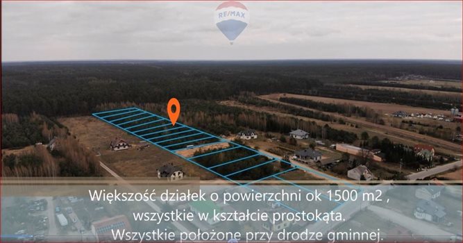 Działka budowlana na sprzedaż Leszczydół-Nowiny 1 489m2 Foto 5