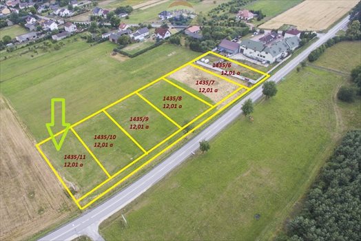 Działka budowlana na sprzedaż Chełmce 1 201m2 Foto 1