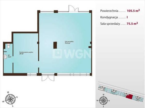 Lokal użytkowy na sprzedaż Wrocław, Stare Miasto, Dworcowa 99m2 Foto 1