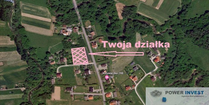 Działka budowlana na sprzedaż Krzywaczka 2 434m2 Foto 3