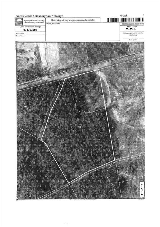 Działka budowlana na sprzedaż Suchodół, przy drodze nr 876 10 000m2 Foto 4