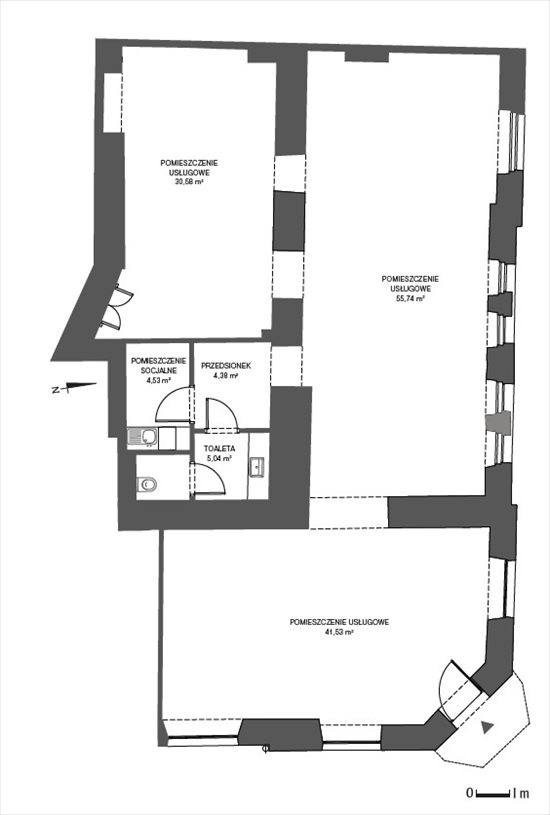 Lokal użytkowy na wynajem Kraków, Śródmieście, Rakowicka 142m2 Foto 7