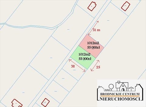 Działka budowlana na sprzedaż polska, Brodnica, Podgórz 1 002m2 Foto 2