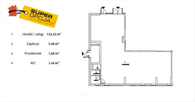 Lokal użytkowy na wynajem Kraków, Prądnik Biały 140m2 Foto 2