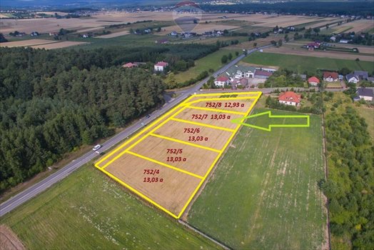 Działka budowlana na sprzedaż Chełmce 1 303m2 Foto 1