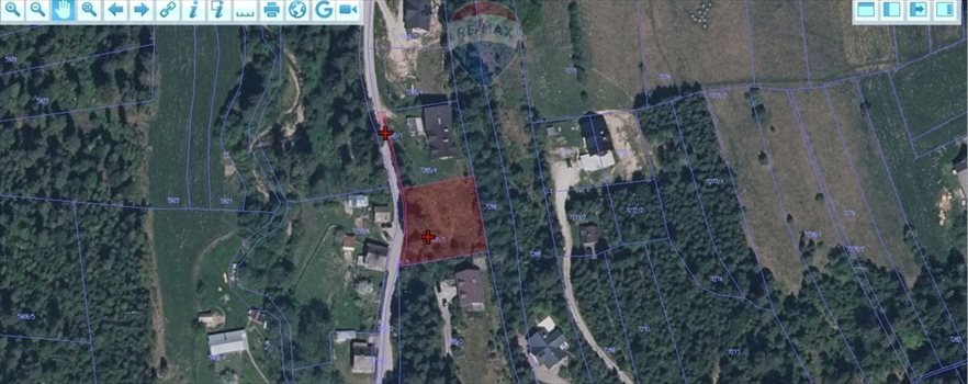 Działka budowlana na sprzedaż Nowy Targ 1 000m2 Foto 1