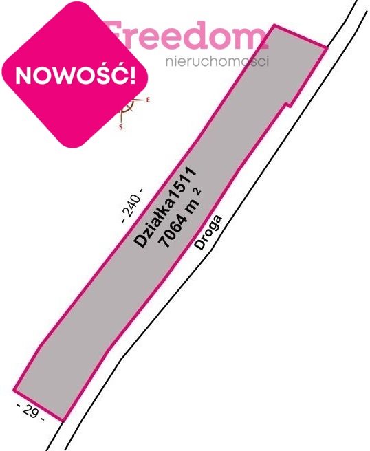 Działka budowlana na sprzedaż Rzeszów, Starowiejska 7 064m2 Foto 4