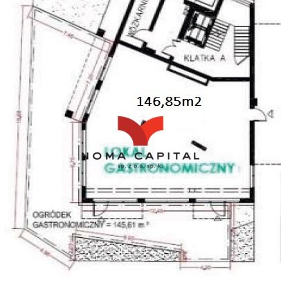 Lokal użytkowy na wynajem Gdańsk, Arkońska 147m2 Foto 3