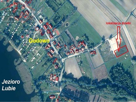 Działka inna na sprzedaż Gudowo, Jezioro, Las, Rzeka, Tereny rekreacyjne 1 748m2 Foto 4