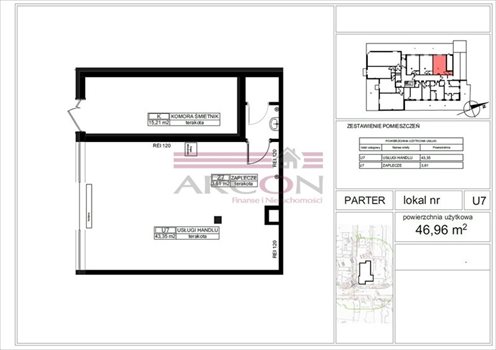 Lokal użytkowy na sprzedaż Mińsk Mazowiecki 47m2 Foto 2