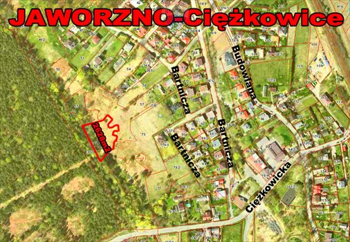 Działka rekreacyjna na sprzedaż Jaworzno, Ciężkowice 2 628m2 Foto 1