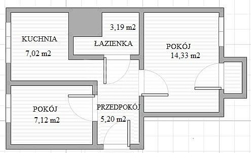 Mieszkanie dwupokojowe na sprzedaż Olsztyn, Kardynała Stefana Wyszyńskiego 39m2 Foto 13