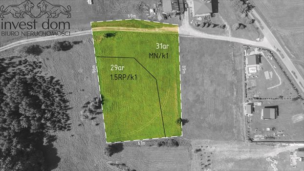 Działka budowlana na sprzedaż Bystra 6 000m2 Foto 2