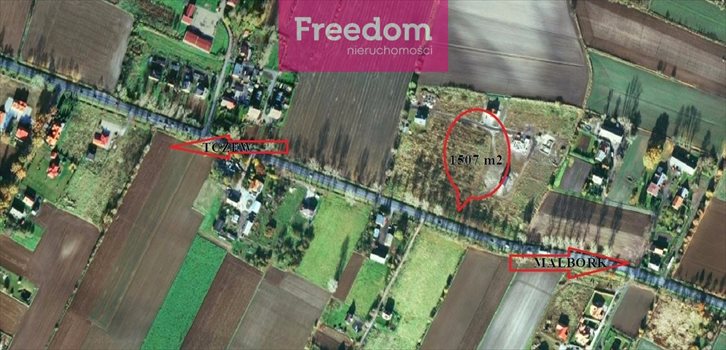 Działka budowlana na sprzedaż Cisy 1 507m2 Foto 4