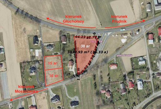 Działka budowlana na sprzedaż Łąka Prudnicka, Łąka Prudnicka 1 500m2 Foto 5