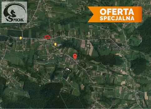 Działka budowlana na sprzedaż Grajów 1 000m2 Foto 2
