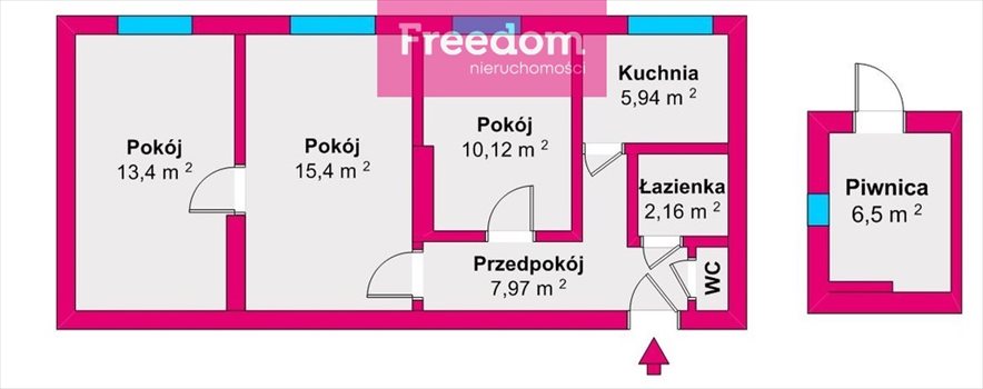Mieszkanie trzypokojowe na sprzedaż Przemyśl, Jana Kilińskiego 56m2 Foto 4